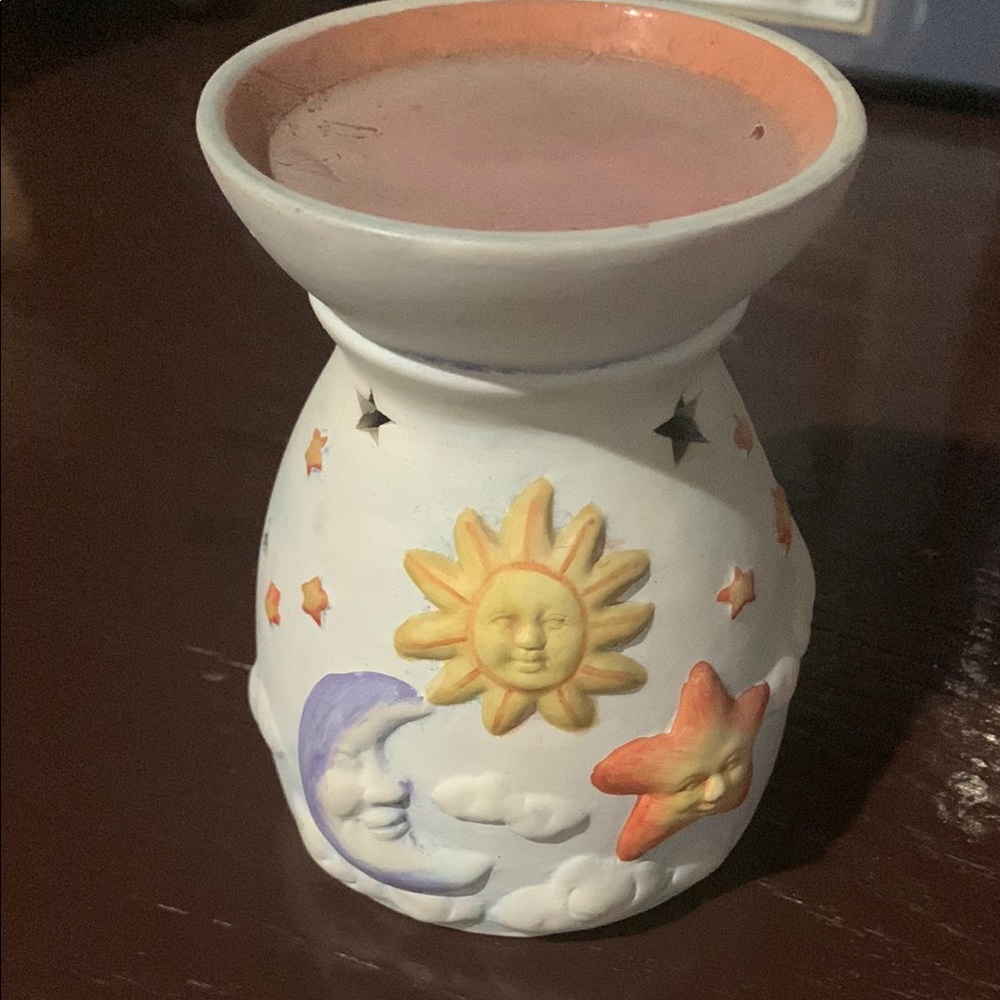 Scentsy Sun and Moon Ceramic Warmer
